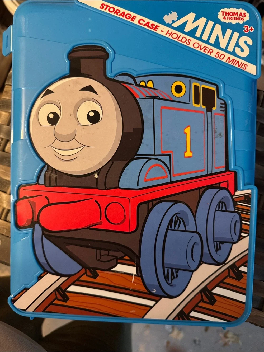 Thomas & Friends Blue Storage Case with 26 mini Thomas trains